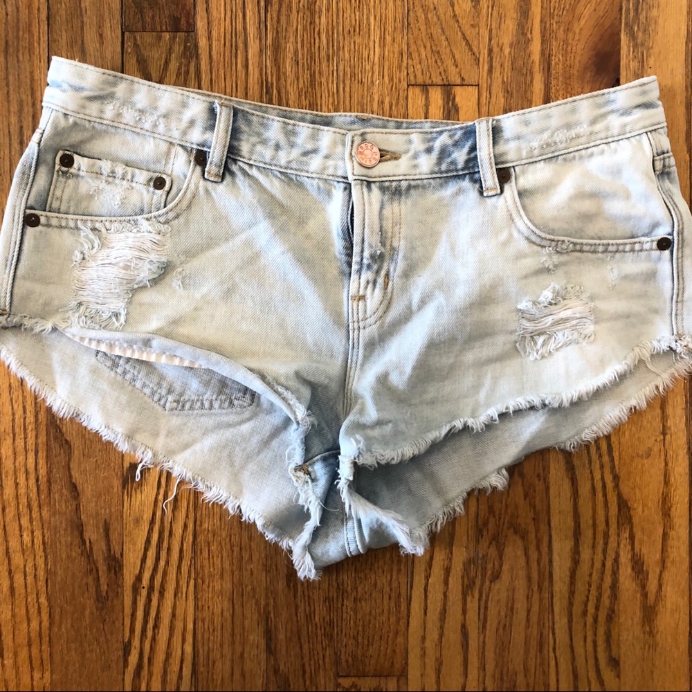 BDG Distressed Denim Shorts